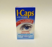 I Caps eye supplements