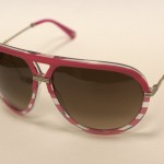 Dior Sunglasses red stripe