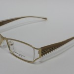 Ana Hickmann glasses brown semi rimless