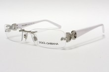 D&G rimless white